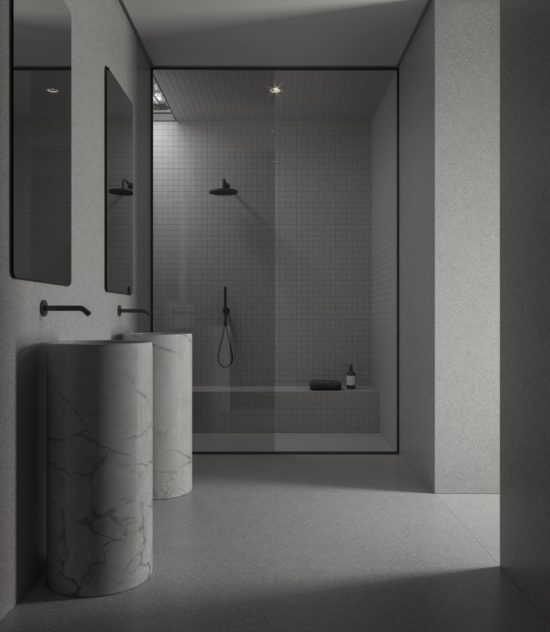 Station 2x2 Ash | Gemini Tile and Marble