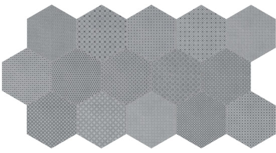 Tapestri 8.5 Cashmere Blend Hexagon | Gemini Tile and Marble