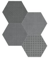 Tapestri 8.5 Silk Blend Hexagon | Gemini Tile and Marble
