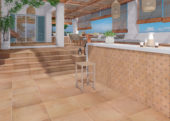 Tuscany 6x6 Cross Sun | Gemini Tile and Marble
