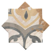 Tuscany 6x6 Star Castle | Gemini Tile and Marble