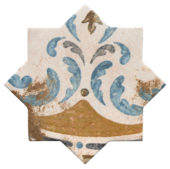 Tuscany 6x6 Star York | Gemini Tile and Marble